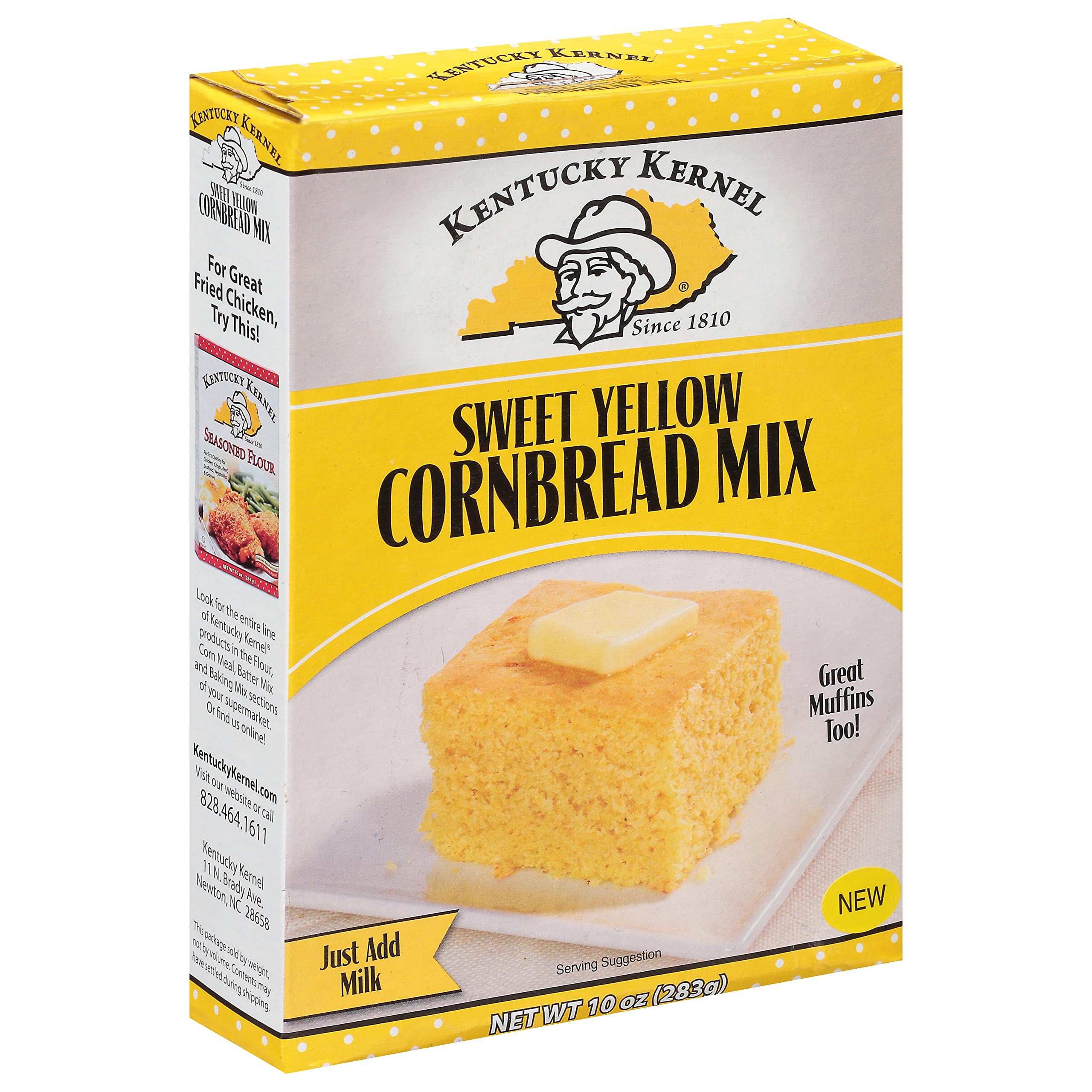 Amazon.com: Kentucky Kernel Sweet Yellow Cornbread Mix, 10 Ounce